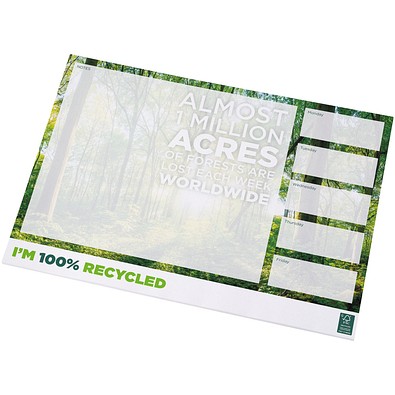 Desk-Mate® A3 recycelter Notizblock, weiss, 25 pages