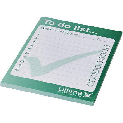 Desk-Mate® A6 Notizblock, 100 Blatt, weiß