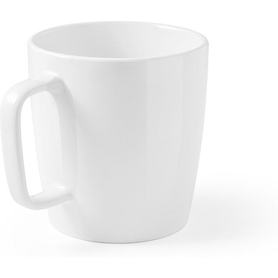 DHONI WHITE. Keramik-Becher 450 mL, Weiß
