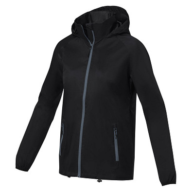 Dinlas leichte Jacke für Damen, schwarz, L