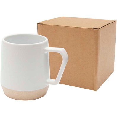 Dolce  300 ml matte Keramiktasse, weiss