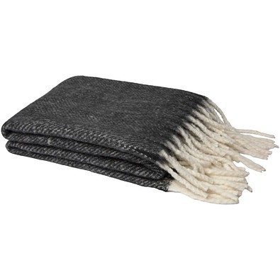 Dolly GRS-recycelte Decke, schwarz