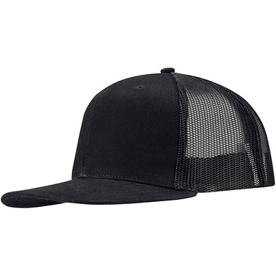 Drift Snapback Kappe mit 6 Segmenten, 260 g/m2, schwarz