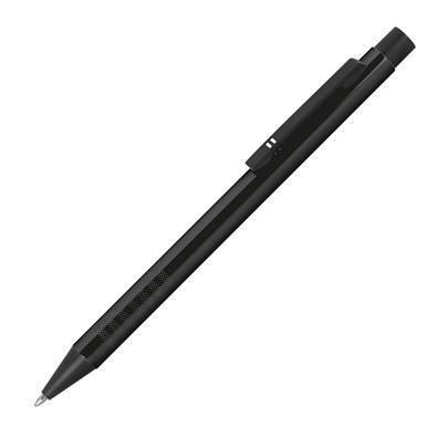 Metall-Kugelschreiber, schwarz/schwarz