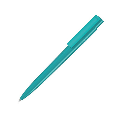 uma® Kugelschreiber Recycled PET Pen Pro, antibakteriell, blaue Mine, petrol