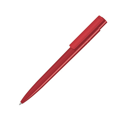 uma® Kugelschreiber Recycled PET Pen Pro, antibakteriell, blaue Mine, rot