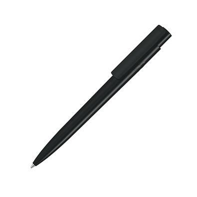 uma® Kugelschreiber Recycled PET Pen Pro, antibakteriell, blaue Mine, schwarz