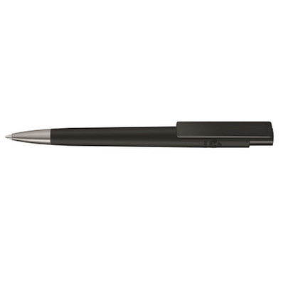 uma® Druckkugelschreiber Recycled PET Pen Pro SI, schwarz