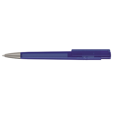 uma® Druckkugelschreiber Recycled PET Pen Pro frozen SI, blau