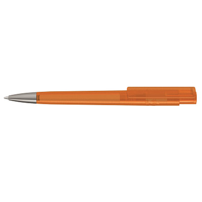 uma® Druckkugelschreiber Recycled PET Pen Pro frozen SI, orange