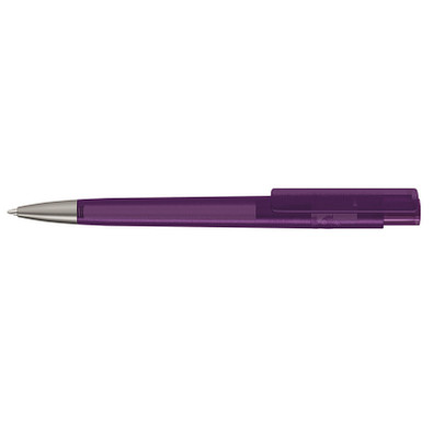uma® Druckkugelschreiber Recycled PET Pen Pro frozen SI, violett