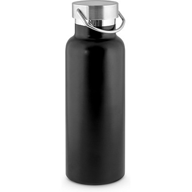 DUPLANTIS. Edelstahlflasche (36% recycelt) mit Vakuum-Isolierung 810 mL, Schwarz