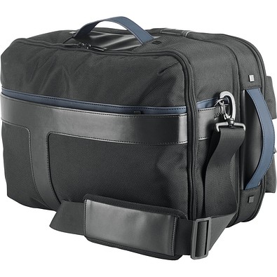 DYNAMIC BACKPACK I. 2 in 1 Laptop-Rucksack 15.6'' aus 1680D Polyester und Nylon, Blau