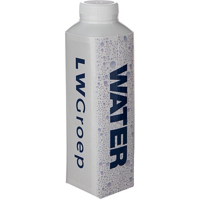 EARTH Water Tetra Pak 500 ml, Weiß/Blau