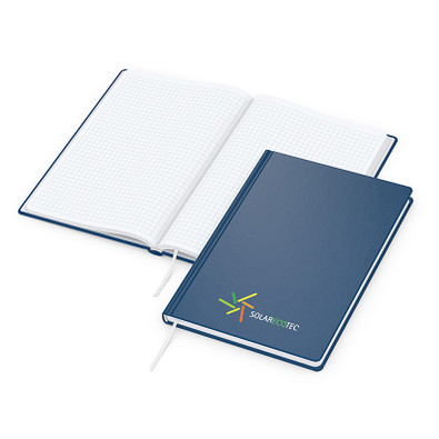 Geiger-Notes Easy-Book Basic Bestseller A5, inkl. Siebdruck, dunkelblau