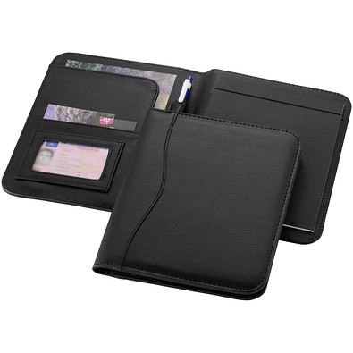Ebony DIN A5 Mappe, schwarz
