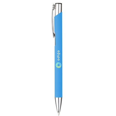 LANCE® Softtouch Metallkugelschreiber, hellblau