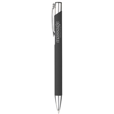 LANCE® Softtouch Metallkugelschreiber, schwarz