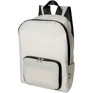 EcoFold faltbarer RPET Rucksack 15 L, Sandstone