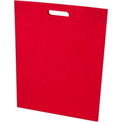 EcoSeal 5 L GRS-recycelte Nonwoven Tragetasche, rot