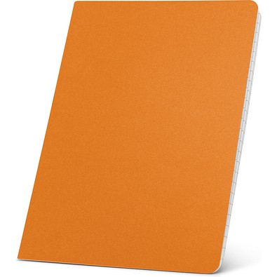 ECOWN. Notizbuch A5 mit linierten Blättern, Orange