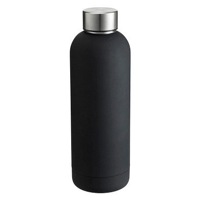 Edelstahl-Thermosflasche 0,55 l mit doppelwandiger Vakuum-Isolierung pulverbeschichtet