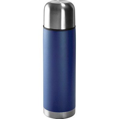 Edelstahl Vakuum-Isolierkanne, 500 ml, blau