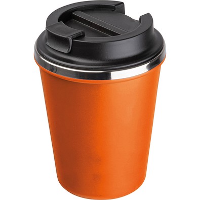 Edelstahltrinkbecher Pure 350ml, orange