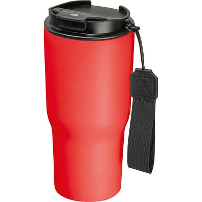 Edelstahltrinkbecher, 550ml, rot