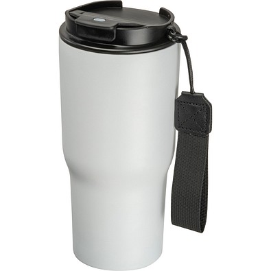 Edelstahltrinkbecher, 550ml, weiß