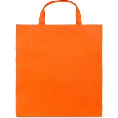 Einkaufstasche aus Non-woven (80 g/m²), Orange