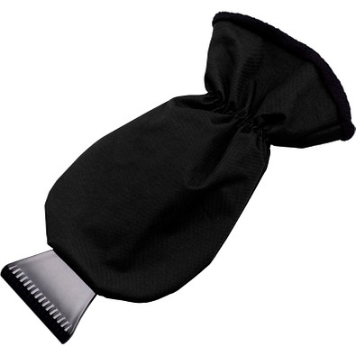 Eiskratzer mit Handschuh, schwarz
