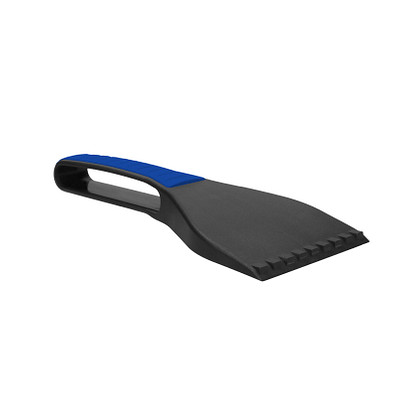 Eiskratzer Top Grip, perlgrau/blau