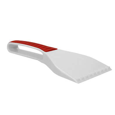Eiskratzer Top Grip, weiß/standard-rot