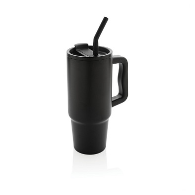 Embrace Deluxe Becher aus RCS recyceltem Edelstahl 900ml, schwarz