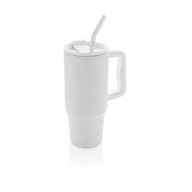 Embrace Deluxe Becher aus RCS recyceltem Edelstahl 900ml, weiß