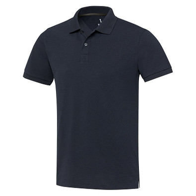 Emerald Polo Unisex aus recyceltem Material, navy, 3XL