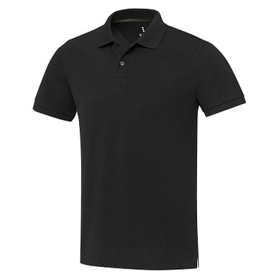 Emerald Polo Unisex, schwarz, L