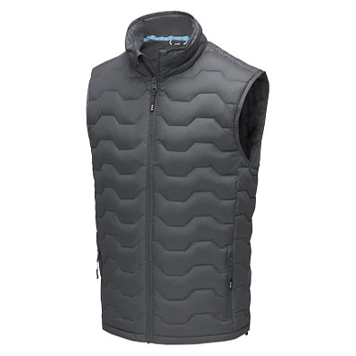 Epidote GRS isolierter Daunen-Bodywarmer aus recyceltem Material für Herren, storm grey, XL