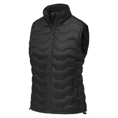 Epidote GRS isolierter Daunen-Bodywarmer für Damen aus recyceltem Material, schwarz, XXL