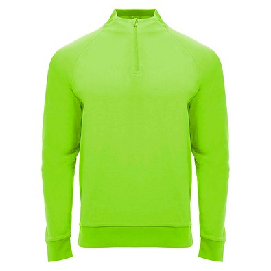 Epiro Half-Zip Sweatshirt Unisex, Fluor Green, 2XL