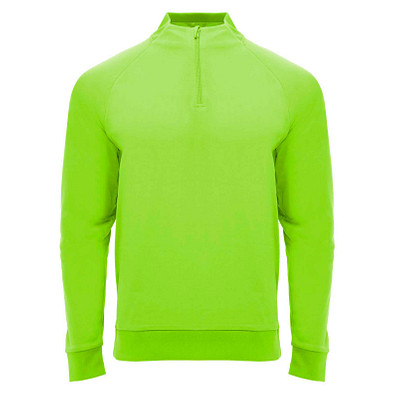 Epiro Half-Zip Sweatshirt Unisex, Fluor Green, S