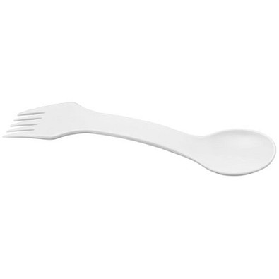 Epsy 3-in-1 Löffel, Gabel und Messer, weiss