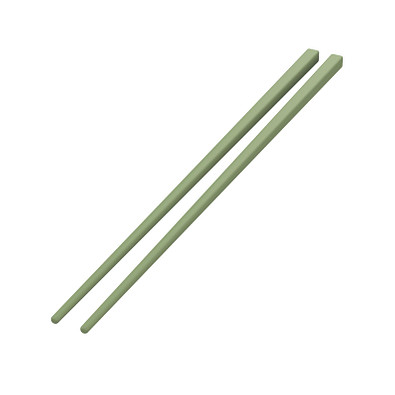 Essstäbchen, 2er Set, grün