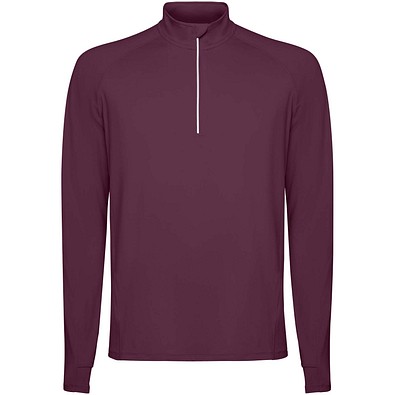 Estambul Half-Zip Sweatshirt für Herren, Plum red, 2XL