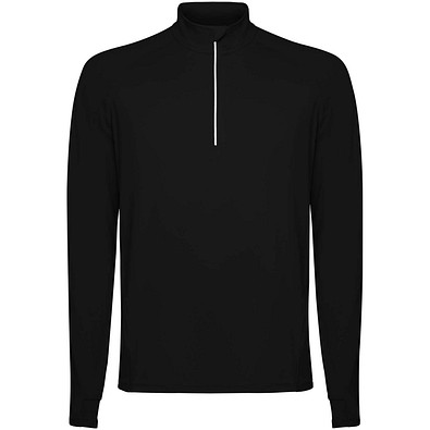 Estambul Half-Zip Sweatshirt für Herren, schwarz, M