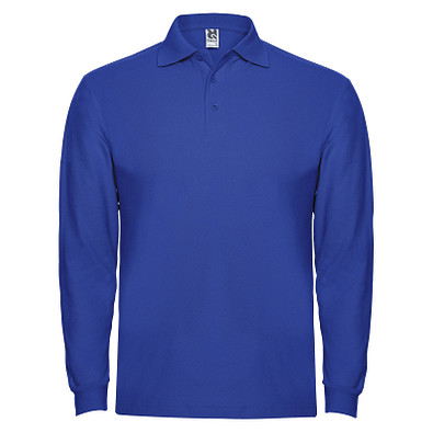 Estrella Langarm Poloshirt für Herren, Royal, 2XL