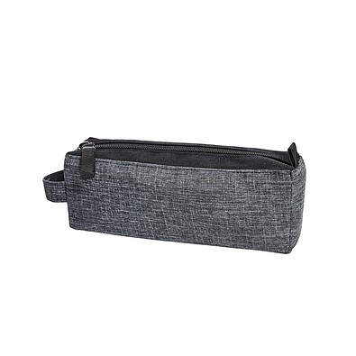 Etui ELEGANCE, schwarz-grau meliert