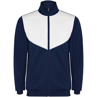 Evans Trainingsanzug Unisex, Navy Blue/weiß, 2XL