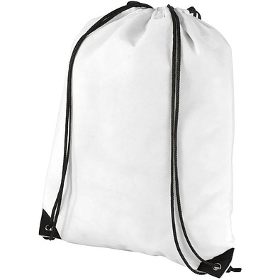Evergreen Premium Non Woven Sportbeutel, weiss